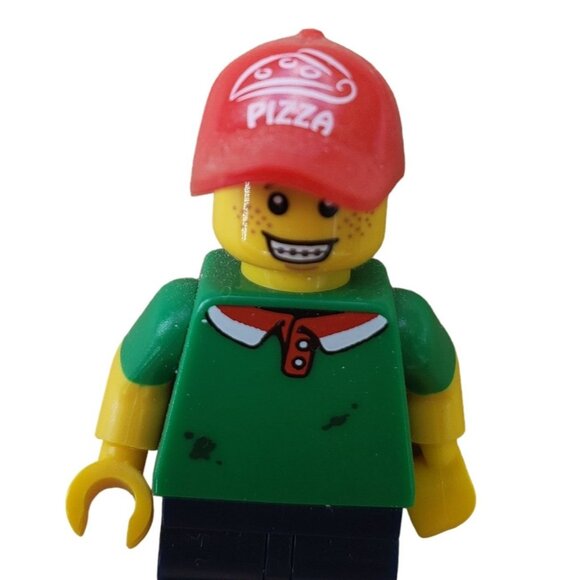 Lego Series 12 Collectible Minifigures 71007 Pizza Delivery Man FIGURE ONLY - Picture 2 of 3